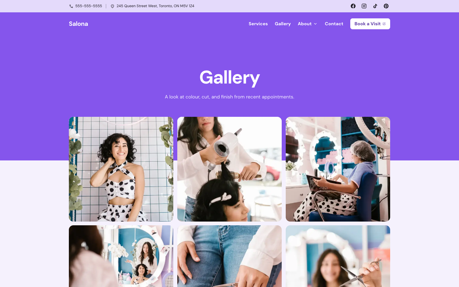 Gallery page